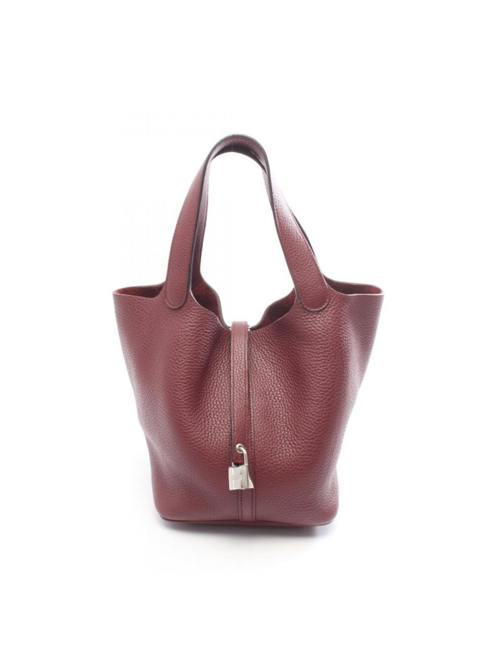 Hermes Handbag Picotin Lock MM Rouge Ash